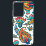 Colorful Ethnic  Floral Paisley Samsung Galaxy Hoesje<br><div class="desc">Prachtige kleurrijke waterverven etnisch floraal paisley,  groot gedrukt. Het is een naadloos patroon en afdrukken kan groter of kleiner worden gemaakt. Rol,  vette,  dunne vormgeving. Aangepaste witte achtergrond</div>