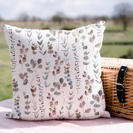 Colorful Eucalyptus Waterverf Kussen