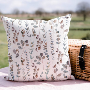 Colorful Eucalyptus Waterverf Kussen