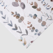 Colorful Eucalyptus Waterverf Tissuepapier (Detail)