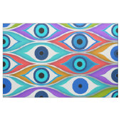 Colorful Evil Eye protection pattern Stof (Fat Quarter)