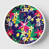 Colorful Exotic Floral Pattern-23021 (Voorkant)