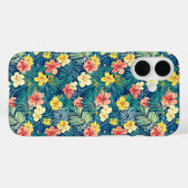 Colorful Exotic Flowers Patroon Case-Mate iPhone Case (Achterkant (horizontaal))