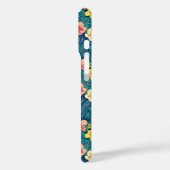 Colorful Exotic Flowers Patroon Case-Mate iPhone Case (Achterkant / Links)