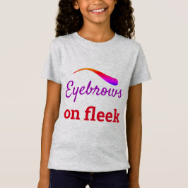 Colorful Eyebrows on Fleek Trendy Flawless, ZFJ T-shirt