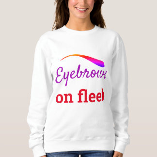Colorful Eyebrows on Fleek Trendy Flawless, ZFJ Trui