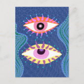 Colorful Eyes Briefkaart (Voorkant)