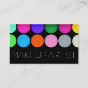Colorful Eyeshadow Palette MakeUp artistieke cosme Visitekaartje