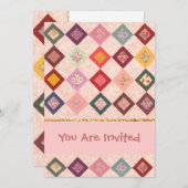 Colorful Fabrics Patroon Kaart (Voorkant / Achterkant)