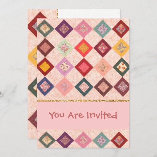 Colorful Fabrics Patroon Kaart (Voorkant / Achterkant)