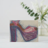 Colorful Fabulous Shoe Briefkaart (Staand voorkant)