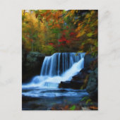 Colorful Factory Herfsten in Pennsylvania Briefkaart (Voorkant)