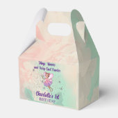 Colorful Fairy Birthday Bedankdoosjes (Achterkant)