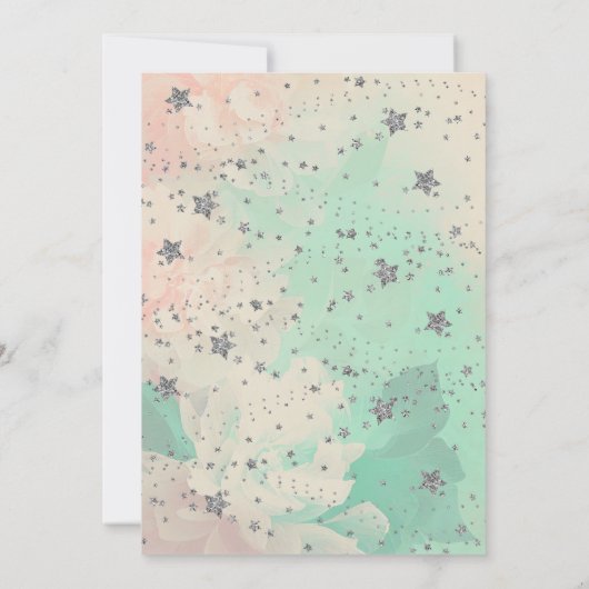 Colorful Fairy Birthday Kaart (Achterkant)