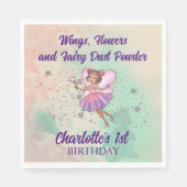 Colorful Fairy Birthday Servet (Voorkant)