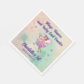 Colorful Fairy Birthday Servet (Hoek)