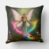 Colorful Fairy Bridal Shower  Kussen (Achterkant)