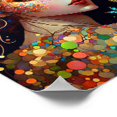 Colorful Fairy Butterflies Fantasy Art Poster (Hoek)