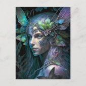 Colorful Fairy Fantasy Art Briefkaart (Voorkant)