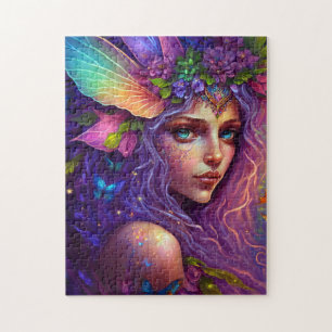 Colorful Fairy Fantasy Art Jigzaag Puzzle Legpuzzel