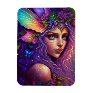 Colorful Fairy Fantasy Art Magnet Magneet