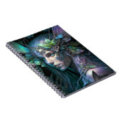 Colorful Fairy Fantasy Art Notitieboek (Rechterzijde)