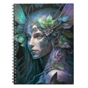 Colorful Fairy Fantasy Art Notitieboek