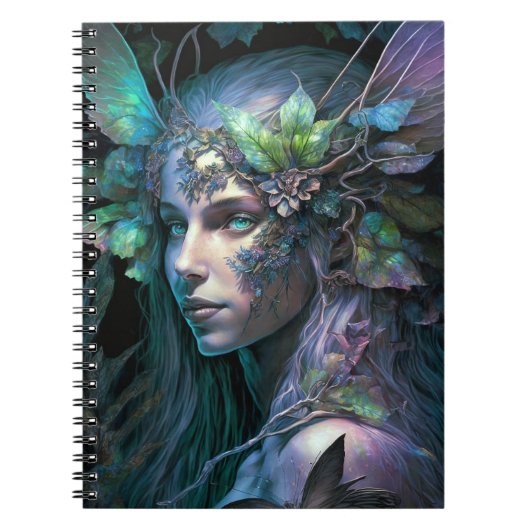 Colorful Fairy Fantasy Art Notitieboek (Voorkant)
