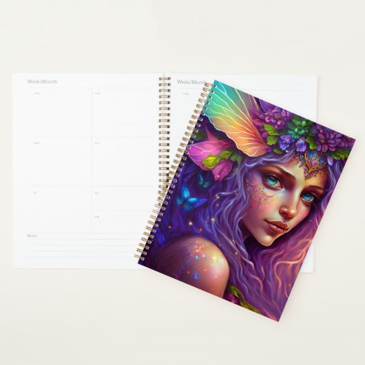 Colorful Fairy Fantasy Art Planner (Display)