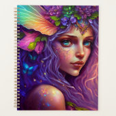 Colorful Fairy Fantasy Art Planner (Voorkant)