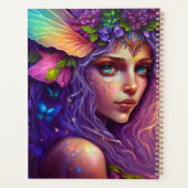 Colorful Fairy Fantasy Art Planner (Achterkant)