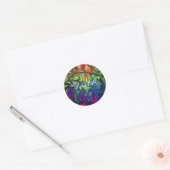 Colorful Faith Ronde Sticker (Envelop)