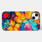 Colorful Fallen Autumn Leaves Case-Mate iPhone Case (Achterkant (horizontaal))