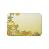 Colorful Falling Autumn Leaves Badmat (Voorkant)