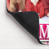 Colorful Family Blocks Custom Family Portrait Muismat (Hoek)