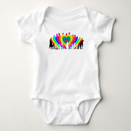 Colorful Family Love Romper
