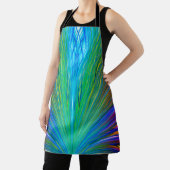 Colorful Fan Feather Schort (Insitu)