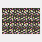 Colorful Fantastic Flowers Inpakpapier Vel (Voorkant 2)