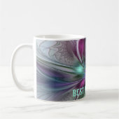 Colorful Fantasy Abstract Fractal Flower Best Mama Koffiemok (Links)