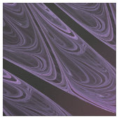 Colorful Fantasy Abstract Modern Paars Fractal Stof (Swatch)