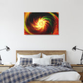 Colorful Fantasy Art Design Abstract Canvas Afdruk (Insitu (Slaapkamer))