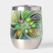 Colorful Fantasy Flower Modern Abstract Fractal (Voorkant)