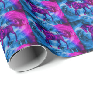 Colorful Fantasy Horse Animal Cadeaupapier