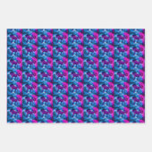 Colorful Fantasy Horse Animal Inpakpapier Vel (Voorkant 3)