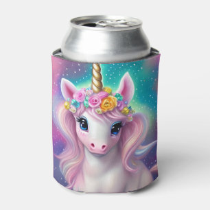 Colorful Fantasy Kawaii Unicorn Blikjeskoeler
