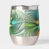 Colorful Fantasy Modern Abstract Flower Fractal (Links)