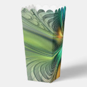 Colorful Fantasy Modern Abstract Flower Fractal Bedankdoosjes (Achterkant)