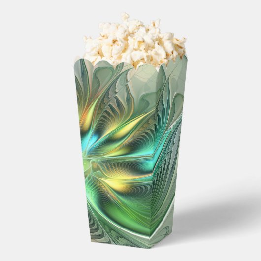 Colorful Fantasy Modern Abstract Flower Fractal Bedankdoosjes (Popped)