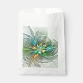 Colorful Fantasy Modern Abstract Flower Fractal Bedankzakje