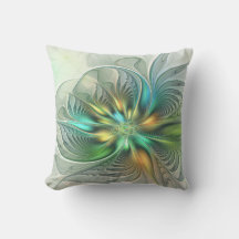 Colorful Fantasy Modern Abstract Flower Fractal